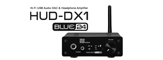 AUDINST HUD-DX1 Blue24 USB DAC Bluetooth 5.0 DSD DXD Sound Card Asynchronous